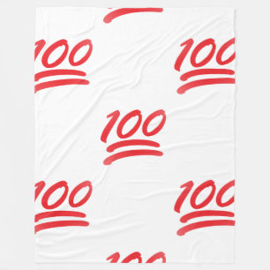 une couverture de cent emoji