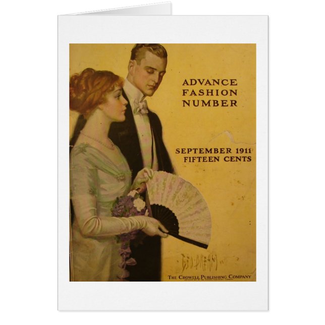 Une couverture de magazine vintage, septembre 1911 (Devant)