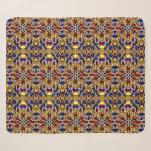 Une couverture Sherpa avec des couleurs Colombie