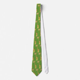 Une Cravate de girafe dessinée