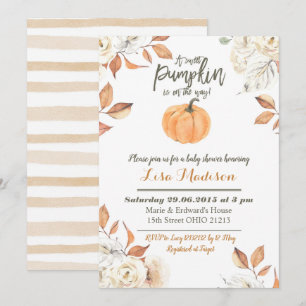 Une douce invitation de baby shower pour l'arrivée