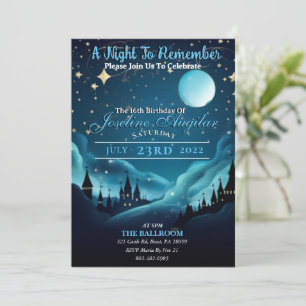 Une douce nuit étoilée 16 Invitation