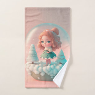 Une drôle de petite poupée sur un nuage