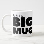 Une énorme Mug | Coupe Jumbo de nouveauté<br><div class="desc">Un cadeau de nouveauté humoristique qui mettra un GRAND sourire sur le visage de n'importe qui.</div>