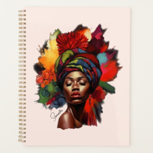 Une femme afro-américaine capable