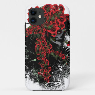 Une femme au crâne iPhone 5/5S, à peine coque