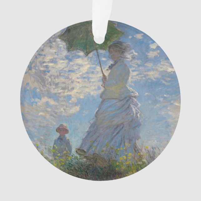 Une femme avec un parasol par Claude Monet (devant)