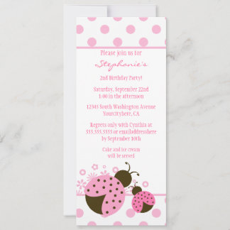 Une femme rose mignon botte invitation à la fête d