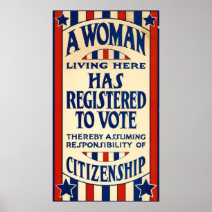 Une Femme Vivant Ici Poster