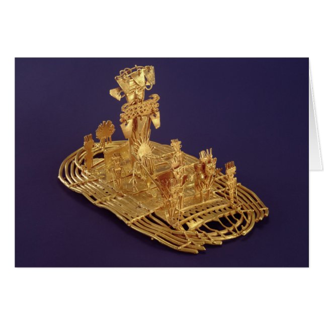 Une figurine muisca votive représentant (Devant horizontal)