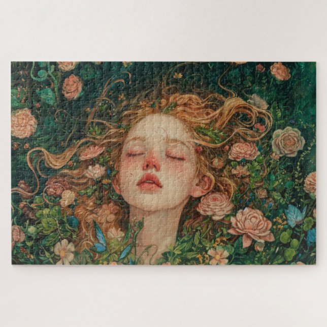 Une fille comme un puzzle Rosebud (Horizontal)