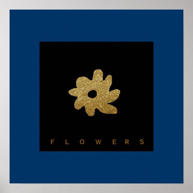 une fleur à la décoration (Devant)