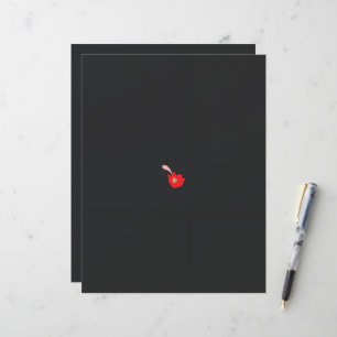 une fleur rouge avec un arrière - plan noir