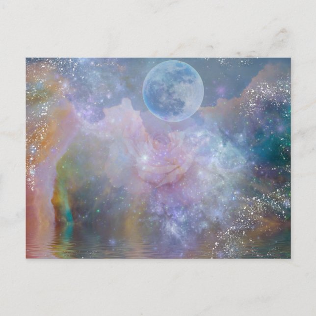 Une fois dans une carte postale Blue Moon (Devant)