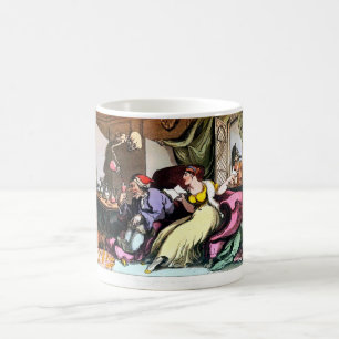 Une fois que le vieil imbécile a buvait sa tasse