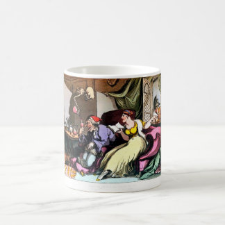 Une fois que le vieil imbécile a buvait sa tasse