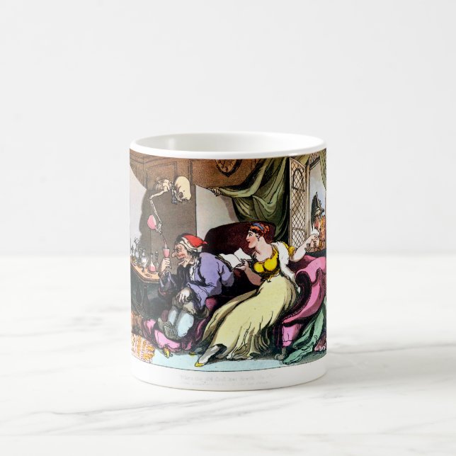 Une fois que le vieil imbécile a buvait sa tasse (Centre)