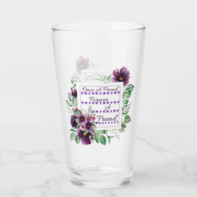 Une Fois Un Verre D'Ami (Devant)