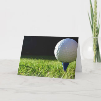 Une grande carte de golf pour profiter