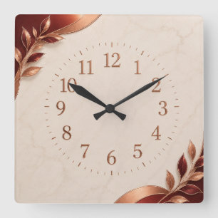 Une horloge murale très luxueuse