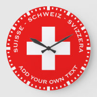 Une horloge très suisse