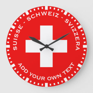 Une horloge très suisse