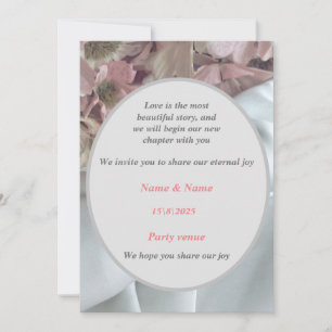 Une invitation à célébrer un amour qui dure