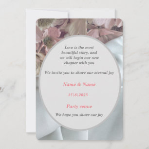 Une invitation à célébrer un amour qui dure 💕 💌