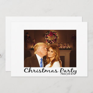 Une invitation à Noël de Donald et Melania
