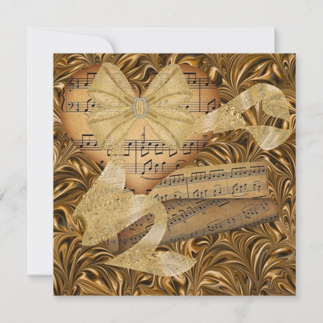 Une invitation à un événement royalement élégant (Devant)