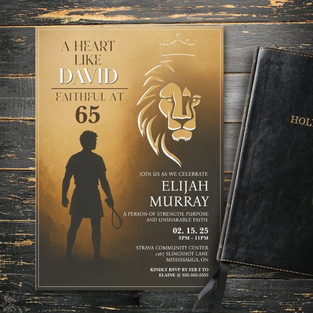 Une invitation d'anniversaire comme le cœur de Dav (Créateur téléchargé)