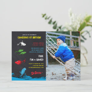 Une invitation d'anniversaire photo pour enfants -