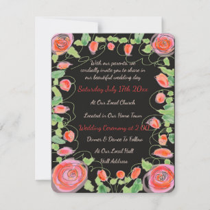 Une invitation de mariage mini super sucrée