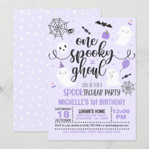 Une Invitation Éffrayante Ghoul - Girl (Purple)