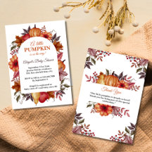 Une invitation pour une baby shower pour un petit