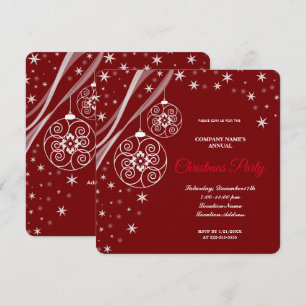 Une invitation simple et élégante pour une soirée 