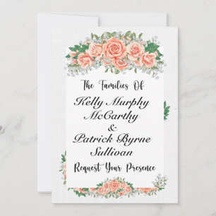 Une Jolie Journée Pour Une Invitation De Mariage