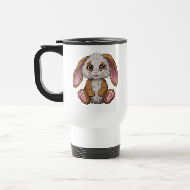 Une jolie tasse de lapin (Gauche)