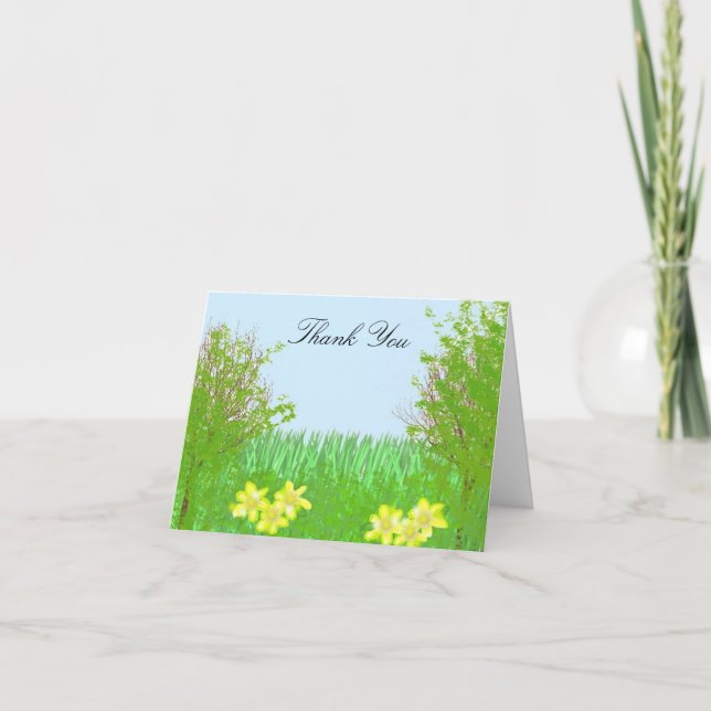 Une journée de printemps Merci (Devant)