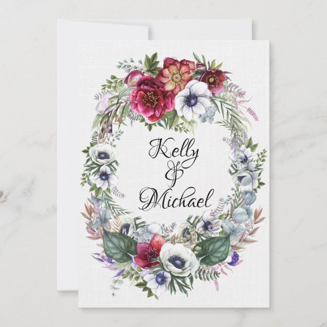 Une Journée Idéale Pour Un Mariage - Invitation (Devant)