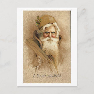 Une joyeuse carte Noël Old Père Noël