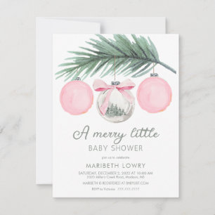 Une joyeuse Petite Invitation Baby shower
