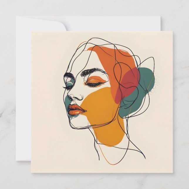 Une ligne d'art féminin (Devant)