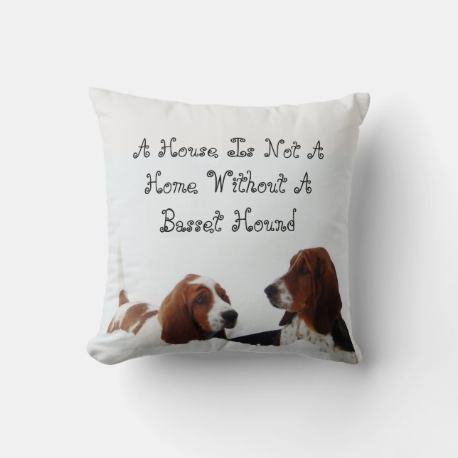 Une maison n'est pas une maison avec un Coussin de (Recto)