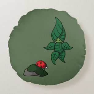 Une marche dans la forêt Coussin ronde