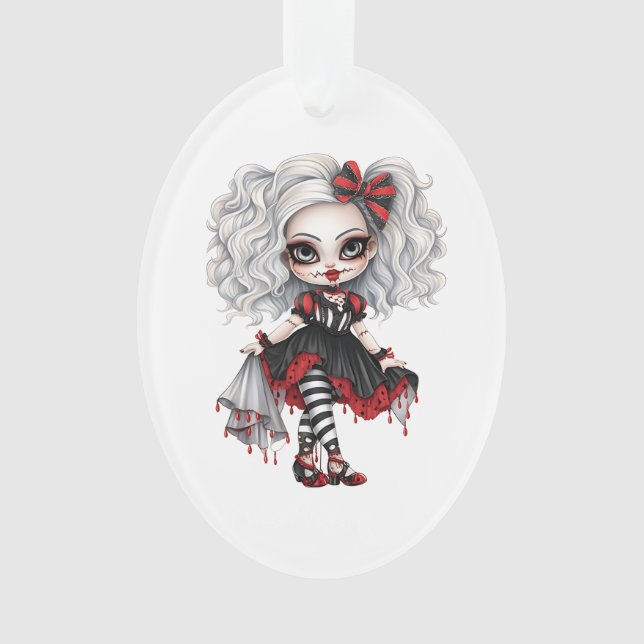 Une mignonne fille Halloween collection de design  (devant)