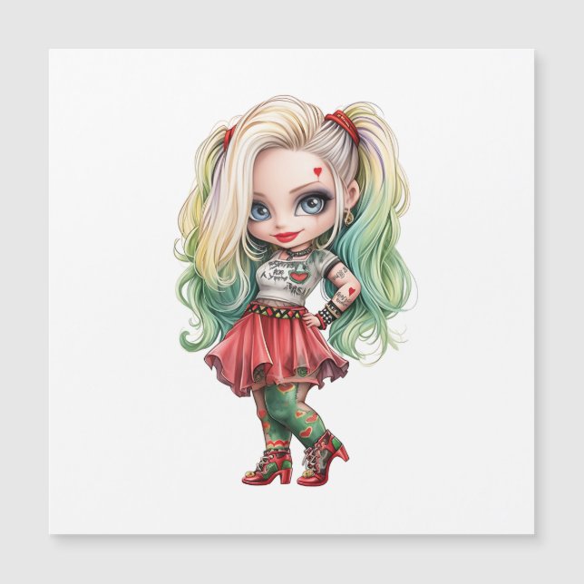 Une mignonne fille Halloween collection de design  (Devant)