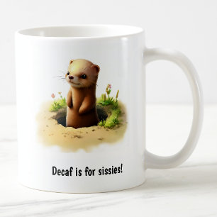 Une Mignonne Mug De Café Peint En 3D