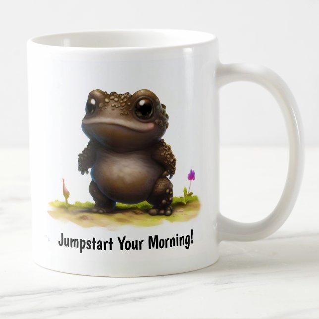 Une Mignonne Mug De Café Toad Peint En 3D (Créateur téléchargé)