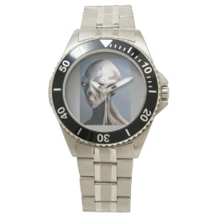 Une montre-bracelet étrangère